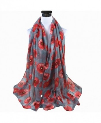 Bestpriceam Poppy Print Flower Ladies