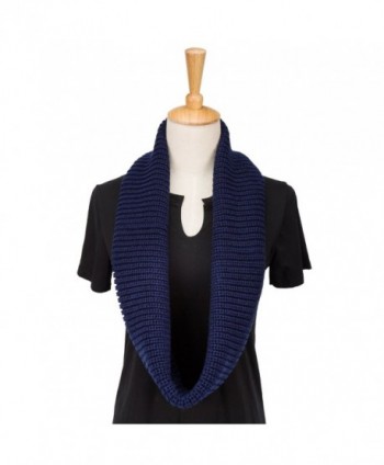 YCHY Womens Knitted Infinity Scarves in Cold Weather Scarves & Wraps