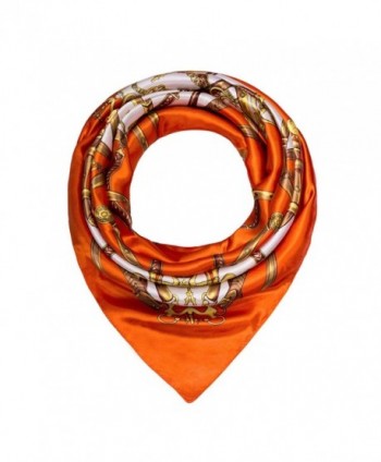 Flowomen Neckerchief Charmeuse Decoration Protection