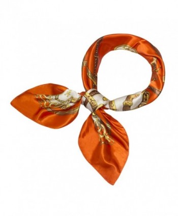 Flowomen Neckerchief Charmeuse Decoration Protection in Fashion Scarves