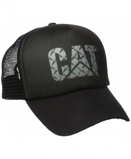 Caterpillar Men's Custom Logo Cap - Diamond Plate - CD17YK0NAKY