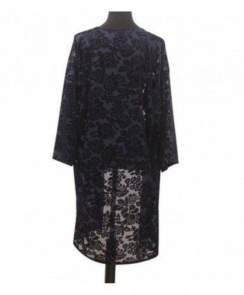 Velvet Kimono Sleeve Cardigan Shawls in Wraps & Pashminas