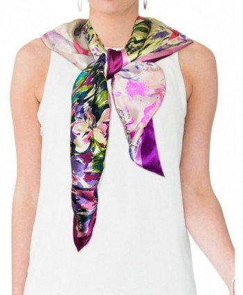 Dahlia Womens 100 Square Scarf in Fashion Scarves