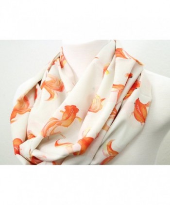 Goldfish infinity Birthday anniversary present in Fashion Scarves