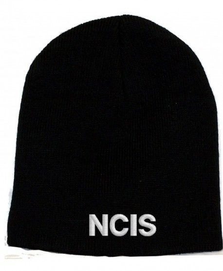 NCIS Logo Embroidered Skull Cap - Black - CI118W0DG35