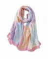 Tong Rui Women's Large Silk Scarf Colorful Scarf - Tr 02 - CZ185KC9E0Z