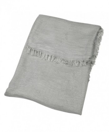 Heather Gray Fashion Blanket Scarves in Cold Weather Scarves & Wraps