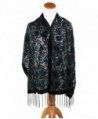 Ted Jack Peacock Burnout Brocade in Cold Weather Scarves & Wraps