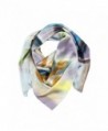 TexereSilk Women's 100% Silk Elegant Square Scarf - Stylish Luxury Gifts AS0026 - Multicolored - CT115EPXO65