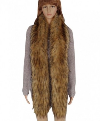 VamJump Women Winter Raccoon Collar