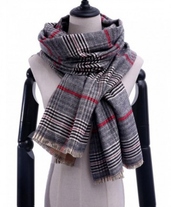 Stylish Blanket Oversized Scarves Winter - Light Grey - CP1872UXEUC
