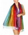 SERENITA Multi color Rainbow Pashmina - Multi Color 10 - C812NSSYQRR