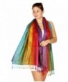 SERENITA Multi color Rainbow Pashmina