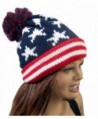 Patriotic American Flag Cuffed Beanie in Men's Skullies & Beanies