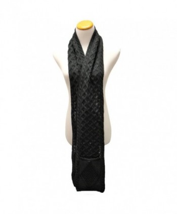 Black Classic Unisex Winter Pockets in Cold Weather Scarves & Wraps