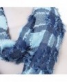 Premium Plaid Stitched Infinity Circle in Fashion Scarves