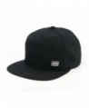 JHC Structured Woolen Snapback Black