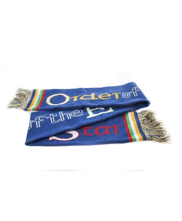 OES Order of the Eastern Star Blue Knit Scarf - CQ184SY52CS