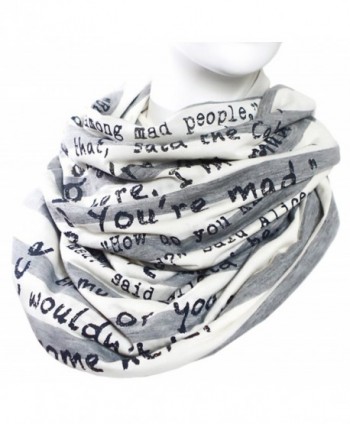 Alice in Wonderland Book Scarf - CO11U1QDYML