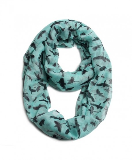 Scarfand's Animal Print Infinity Scarves - Eagle Blue - CQ11KMTMF45