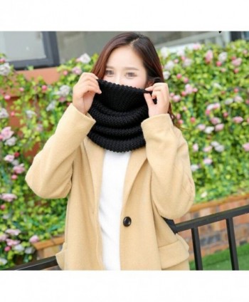 Winter Knitted Thicken Neckerchief Warmer in Fashion Scarves