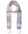 Muk Luks Women's Muks Luks Women's True Love Skinny Scarf - Multi - C4183KCTXZ6