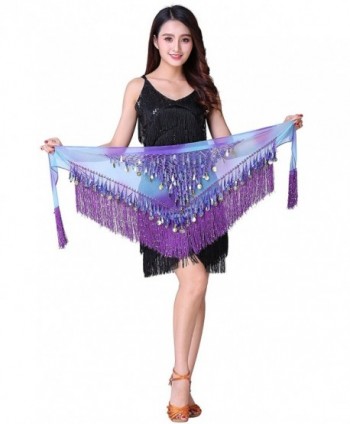 WZT Belly Dancing Colorful purple