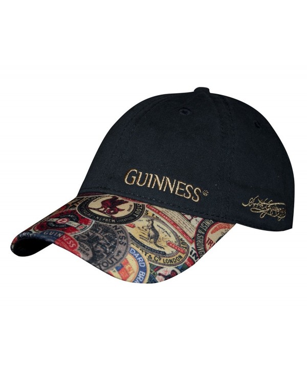 Guinness Washed Vintage Label Baseball Cap - CC12O0A1SPM