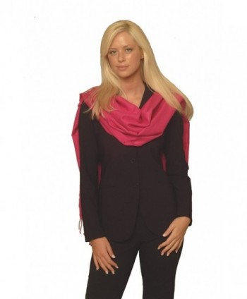 Cashmere Pashmina Group: Solid Pashmina Shawl- Scarf- Wrap & Stole(Regular size) (Fuchsia) - CP1117UOQ3B