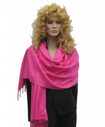 Cashmere Pashmina Group Regular Fuchsia in Wraps & Pashminas