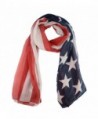 Lenikis Vintage American USA Flag Soft Light Weight Scarves - Usa Flag - CW126PPN4PN