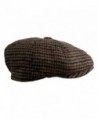 Blend Applejack Houndstooth Plaid Newsboy in Men's Newsboy Caps