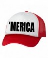 'Merica Truckers Mesh snapback hat - White/Red - C111N82T32Z