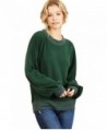 Umgee Oversized Stylish Weather Sweater - Hunter Green - CR1898E6AND