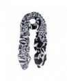 Premium Classic Leopard Animal Print Fashion Scarf - Multi Colors Available - Zebra Mix Grey - CN187EQ4GCA