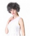Vogueearth Women'Real Fox Fur Winter Headband Neck Warmer Scarf - Silver Fox - C812JKTCQTB