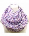 Handmade Science infinity Scarf birthday gift idea for her anniversary gift experiment scientist purple violet - C8182ET3M40