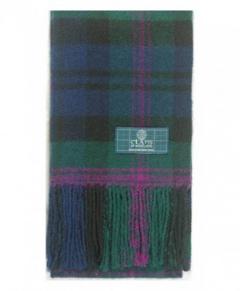 Lambswool Scottish Baird Modern Tartan in Cold Weather Scarves & Wraps