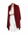 Blanket Cashmere Scarves Winter Pashmina - Wine - C31885NNGTA