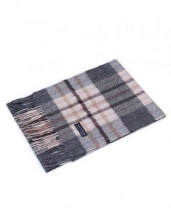 Saferin Women Cashmere Plaid F005 Grey