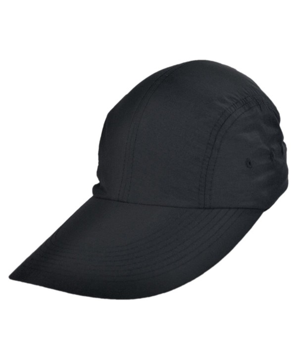 Torrey Hats UPF 50+ Long Bill Baseball Cap - Black - CS11LRTOH81