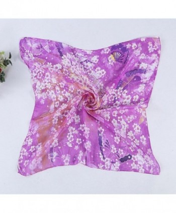Bandanas FTXJ Butterfly Printing Kerchief in Fashion Scarves