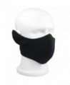 Reversible Fleece Ear Nose Warmer Half Face Mask Facemask Facial Mask - Black - CV11QSUHLL9