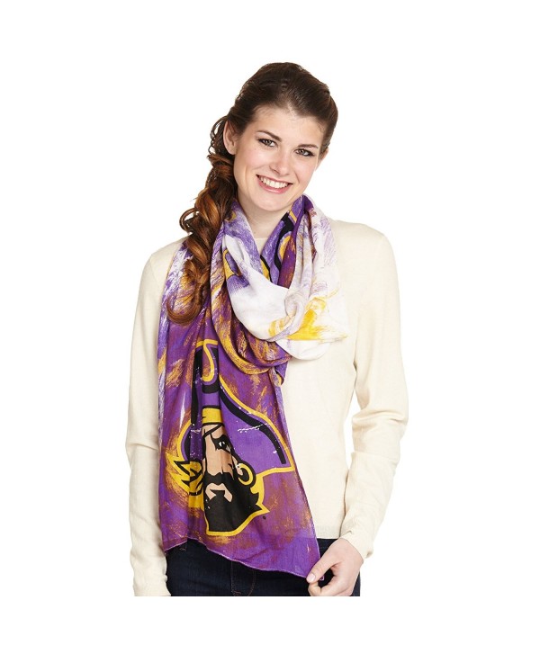 Emerson Street Clothing Co. Women's Watercolor Scarf - East Carolina University - C9186Z8XNTQ