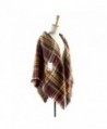 Womens Tartan Scarf Checked Pashmina