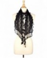 Fashion Romantic Scarf Tassels Black