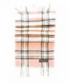 100% CASHMERE SCARF - MADE IN SCOTLAND! - Pink & Black Plaid - CF12NTVTMVK