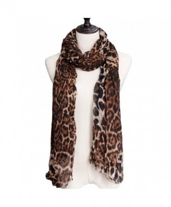 Fashion Leopard Animal Womens Valentines in Fashion Scarves