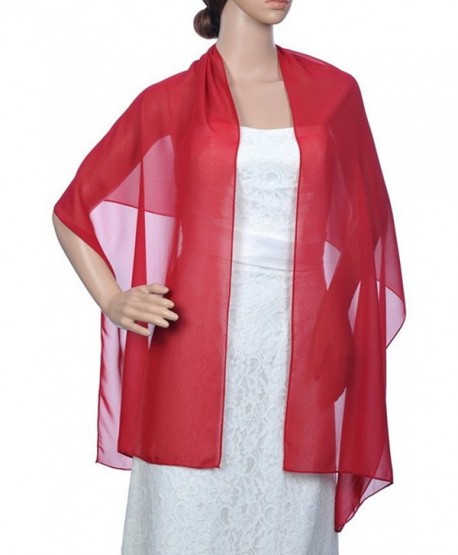 red shawl for dress