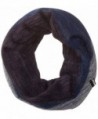 Muk Luks Women's Indigo Ombre Funnel Scarf - Blue - CF125UF0C77